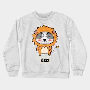 Funny Zodiac Baby Leo Crewneck Sweatshirt